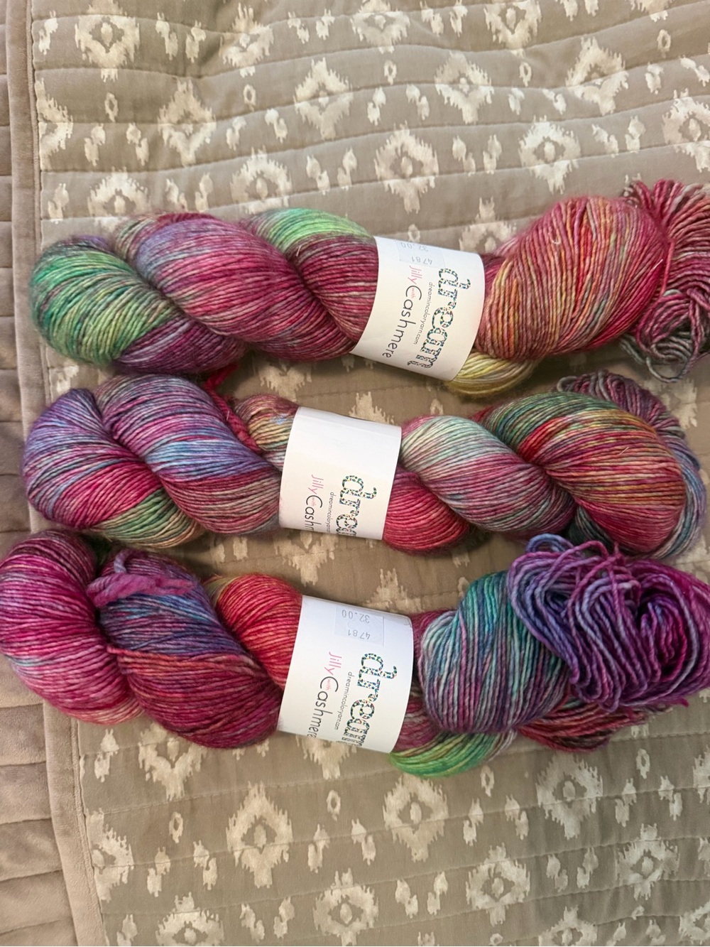 Dream in color luxury yarn -Dyed Multi-Color